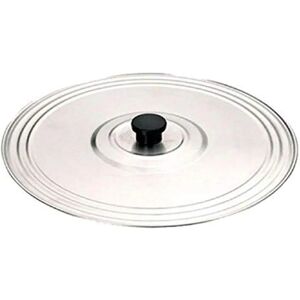 Tampa de panela em aço inox Ibili 715731 - 26-30cm - Compatível com máquina de lavar louça Tampa de panela em aço inox Ibili 715731 - 26-30cm - Compatível com máquina de lavar louça