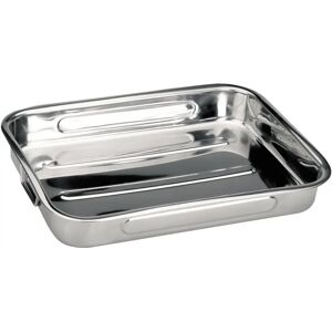 Ibili 651845 Roestvrijstalen bakplaat - 48x34cm - Hoge kwaliteit Ibili 651845 Roestvrijstalen bakplaat - 48x34cm - Hoge kwaliteit