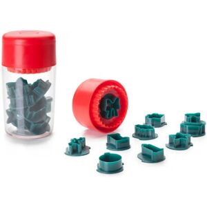 Ibili 742500 Kexutstickare - Julset 10 Stål Ibili 742500 Kexutstickare - Julset 10 Stål