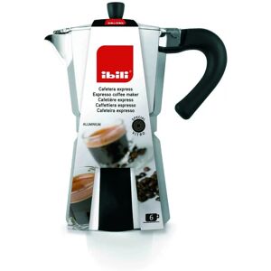 Ibili Bahia Aluminum 14-Cup Coffee Maker - Italian Espresso Ibili Bahia Aluminum 14-Cup Coffee Maker - Italian Espresso