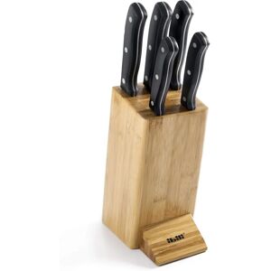 Conjunto de Cuchillos de Cocina Ibili Premium - 5 Piezas - Acero Inoxidable y Madera Conjunto de Cuchillos de Cocina Ibili Premium - 5 Piezas - Acero Inoxidable y Madera