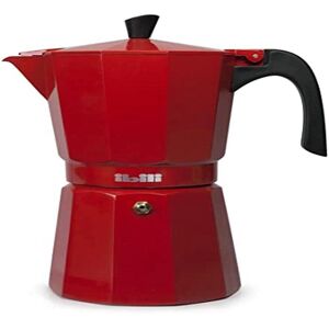 Ibili Bahia Red 6-Cup Espresso Coffee Maker - Coffee Machine Ibili Bahia Red 6-Cup Espresso Coffee Maker - Coffee Machine