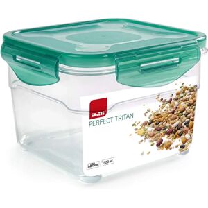 Ibili Türkis 1,5L Quadratischer Tiefer Tritan Wiederverwendbare Lunchbox Ibili Türkis 1,5L Quadratischer Tiefer Tritan Wiederverwendbare Lunchbox