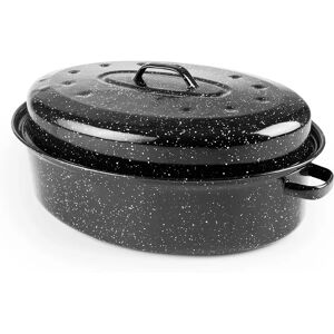 Olla ovalada esmaltada de Ibili - Todas las fuentes de calor Olla ovalada esmaltada de Ibili - Todas las fuentes de calor