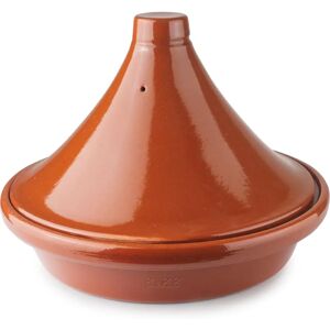 Ibili Natural 28 cm Tajine Naranja - Tajine - Marokkanisches Kochgeschirr Ibili Natural 28 cm Tajine Naranja - Tajine - Marokkanisches Kochgeschirr