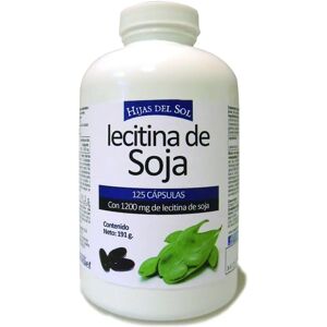 Hijas del Sol Soy Lecithin 125 Softgels - Dietary Supplement Hijas del Sol Soy Lecithin 125 Softgels - Dietary Supplement