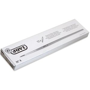 JOVI Set van 12 Kunstenaarsverfborstels - Maat No 4 - Verfspenseel Set JOVI Set van 12 Kunstenaarsverfborstels - Maat No 4 - Verfspenseel Set