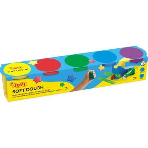 Ensemble de pâte à modeler douce Jovi Blandiver - 5 x 110g - Publicité Ensemble de pâte à modeler douce Jovi Blandiver - 5 x 110g - Publicité