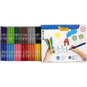 Jovi Jumbo Filzstifte farbsortiert, 96 St. Jovi Jumbo Filzstifte farbsortiert, 96 St.