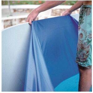 Forro de piscina azul GRE 300x65 - Sistema de solapamiento Forro de piscina azul GRE 300x65 - Sistema de solapamiento