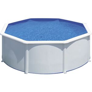 Gre KIT460ECO Rundpool mit Stahlwänden - Pool Gre KIT460ECO Rundpool mit Stahlwänden - Pool
