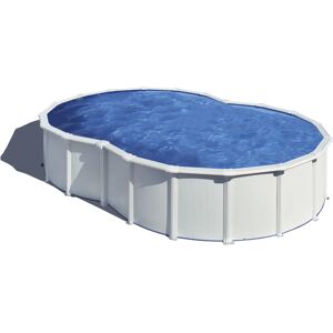 Gre KITPROV6270 - Piscine hors-sol - Blanc - Cadre, forme huit - Publicité Gre KITPROV6270 - Piscine hors-sol - Blanc - Cadre, forme huit - Publicité