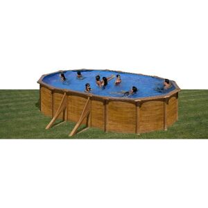 GRE KITPROV503W Oval Pool - Stahlrahmen, UV-resistenter PVC, Schnelle Montage GRE KITPROV503W Oval Pool - Stahlrahmen, UV-resistenter PVC, Schnelle Montage
