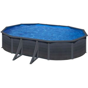 GRE KIT500GF - Aufstellbecken - Stahlwand, 14.550L, Schwarz GRE KIT500GF - Aufstellbecken - Stahlwand, 14.550L, Schwarz