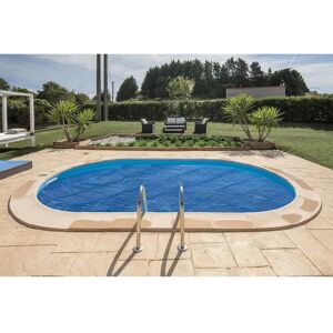 GRE Poolabdeckplane – oval, blau, UV-beständig, einfache Montage GRE Poolabdeckplane – oval, blau, UV-beständig, einfache Montage