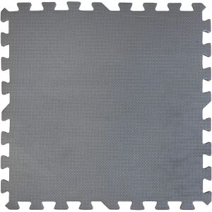 Set di 9 piastrelle di protezione del pavimento GRE - Schiuma grigia antracite Set di 9 piastrelle di protezione del pavimento GRE - Schiuma grigia antracite