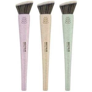 Pincel Kabuki Flat Top em fibra natural Beter - Pincel de Maquiagem Pincel Kabuki Flat Top em fibra natural Beter - Pincel de Maquiagem