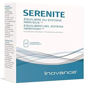 Inovance Serenite - Relajación, Sueño & Estrés - 20 Comprimidos Inovance Serenite - Relajación, Sueño & Estrés - 20 Comprimidos