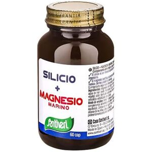 Santiveri Silicio Marino e Magnesio - Integratore Alimentare Santiveri Silicio Marino e Magnesio - Integratore Alimentare
