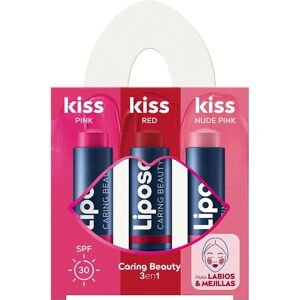Liposan Kiss Kiss Kiss Pack 3 szt - Balsam do ust Liposan Kiss Kiss Kiss Pack 3 szt - Balsam do ust