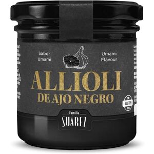 Familia Suarez Alioli de Ajo Negro - 135 g Sin Gluten Familia Suarez Alioli de Ajo Negro - 135 g Sin Gluten