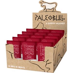 Barra Energética Alta en Proteínas Paleobull - 750g Cacao Barra Energética Alta en Proteínas Paleobull - 750g Cacao