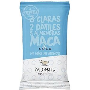 Barras de coco y maca Paleobull - 15 x 50g Barras de coco y maca Paleobull - 15 x 50g