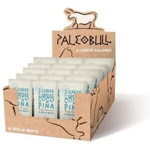 Barra Energética Paleobull Dátiles y Piña - 15x50g Barra Energética Paleobull Dátiles y Piña - 15x50g