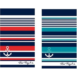 Secaneta Skot Blaue Jacquard Samt Strandtuch - Strandtuch Secaneta Skot Blaue Jacquard Samt Strandtuch - Strandtuch