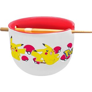 Miska na ramen POKEMON Pikachu s hůlkami - 450ml Miska na ramen POKEMON Pikachu s hůlkami - 450ml