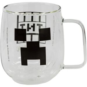 Tasse en cristal double Minecraft - Publicité Tasse en cristal double Minecraft - Publicité