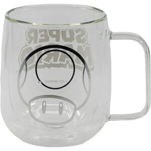 Mug Super Mario à double paroi - 290ml - Verre - Publicité Mug Super Mario à double paroi - 290ml - Verre - Publicité