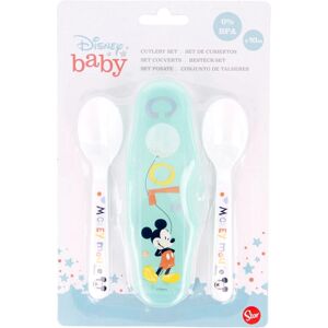 Pricenet Mickey Mouse - 2 lasten lusikat + kotelo - Ruokailuvälineet Pricenet Mickey Mouse - 2 lasten lusikat + kotelo - Ruokailuvälineet