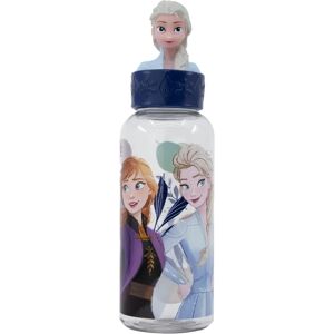 Disney Frozen Vannflaske med 3D Figur - 560ml Disney Frozen Vannflaske med 3D Figur - 560ml