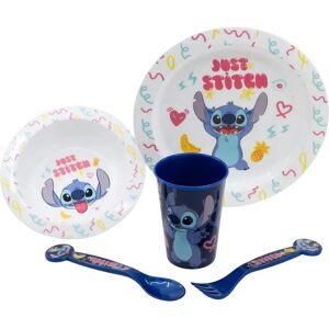 Ensemble de vaisselle pour enfants Disney Lilo&Stitch - 5 pièces - Publicité Ensemble de vaisselle pour enfants Disney Lilo&Stitch - 5 pièces - Publicité