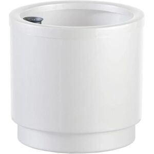 Plastiken Pot de Fleurs Autonettoyant - Ø22cm - Blanc - Publicité Plastiken Pot de Fleurs Autonettoyant - Ø22cm - Blanc - Publicité
