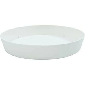 Plastiken Plat de pot de fleurs en polypropylène blanc - Flower Pot Dish - Publicité Plastiken Plat de pot de fleurs en polypropylène blanc - Flower Pot Dish - Publicité