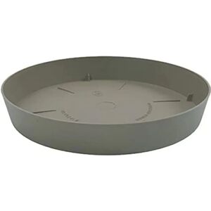 Plateau pour pot de fleurs en polypropylène taupe 17cm - Flower Pot Dish - Publicité Plateau pour pot de fleurs en polypropylène taupe 17cm - Flower Pot Dish - Publicité