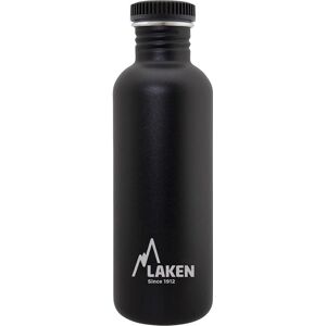 Bottiglia LAKEN Basic in Acciaio - 1L - Nera Bottiglia LAKEN Basic in Acciaio - 1L - Nera