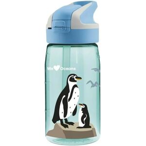 Laken Summit Penguin Blue Aquamarine Water Bottle - 0.45L Laken Summit Penguin Blue Aquamarine Water Bottle - 0.45L