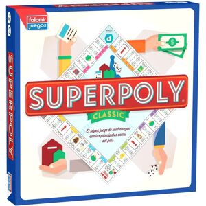 FALOMIR Superpoly - Brädspel - Strategispel om egendom och pengar FALOMIR Superpoly - Brädspel - Strategispel om egendom och pengar