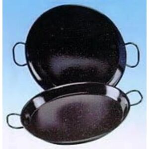 Garcima La Ideal Paella Pan - 24cm - Gemaaliseerd staal - Geschikt voor oven, gas, houtvuur Garcima La Ideal Paella Pan - 24cm - Gemaaliseerd staal - Geschikt voor oven, gas, houtvuur