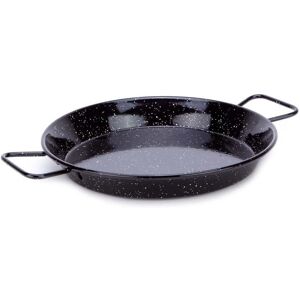 Poêle à Paella Émaillée Valencienne Garcima - 34cm, 6 Personnes - Publicité Poêle à Paella Émaillée Valencienne Garcima - 34cm, 6 Personnes - Publicité