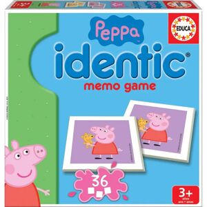 Jogo de Memória Educa Pink Pig - 36 Peças - Jogo Educativo para Crianças Jogo de Memória Educa Pink Pig - 36 Peças - Jogo Educativo para Crianças