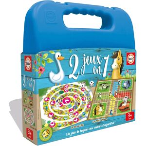Educa 17609 Gioco Educativo - Parchís e Oca - Per Bambini 3+ anni Educa 17609 Gioco Educativo - Parchís e Oca - Per Bambini 3+ anni