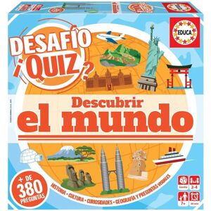 Educa Borras Challenge Quiz A Világ Felfedezése Társasjáték Educa Borras Challenge Quiz A Világ Felfedezése Társasjáték