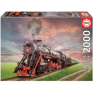 Puzzle Train à Vapeur Educa - 2000 Pièces pour Enfants 10+ Puzzle Train à Vapeur Educa - 2000 Pièces pour Enfants 10+