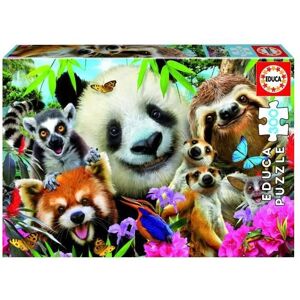 Puzzle Educa 300 Pièces Amis aux Yeux Noirs - Selfie - Publicité Puzzle Educa 300 Pièces Amis aux Yeux Noirs - Selfie - Publicité