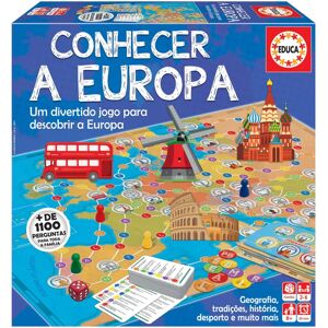 Jogo Educativo Educa Conhecer a Europa - A partir de 8 anos Jogo Educativo Educa Conhecer a Europa - A partir de 8 anos