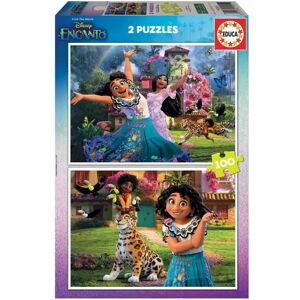 Puzzle Educa 19201 para Niños - Colorido 2x100 Piezas Puzzle Educa 19201 para Niños - Colorido 2x100 Piezas